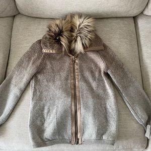 Brunello Cucinelli Ombré Sequin Sweater